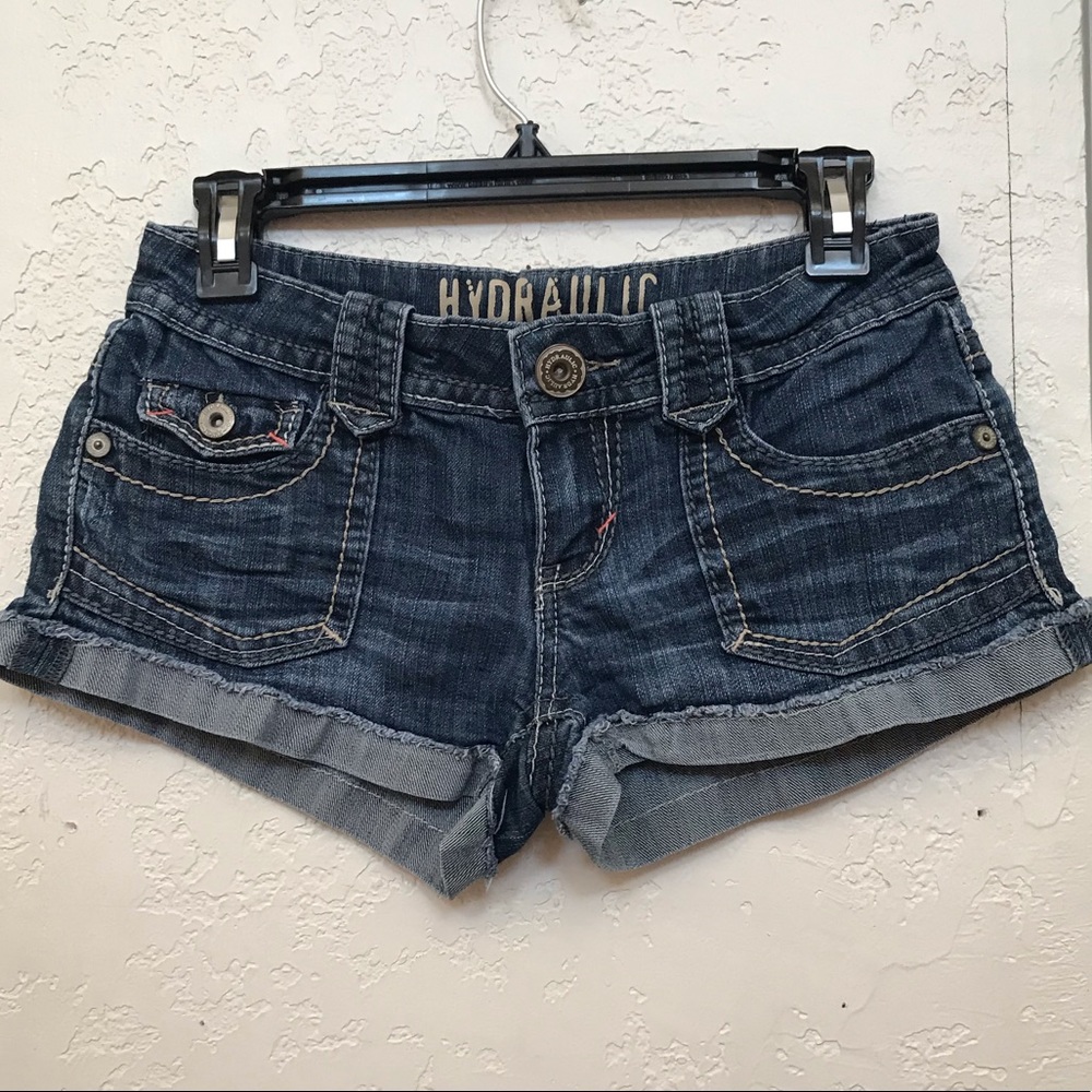 Hydraulic Jean Shorts